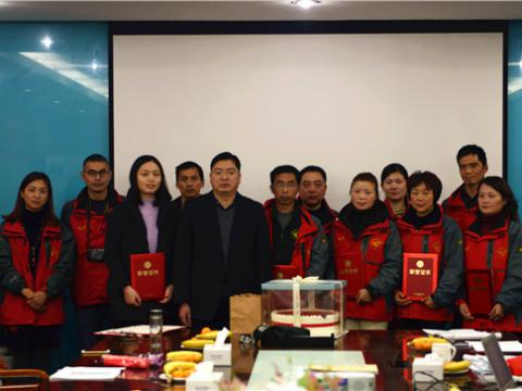 2016年度“威愛夕陽紅”項目懇談會暨2017年度啟動儀式在威騰舉行