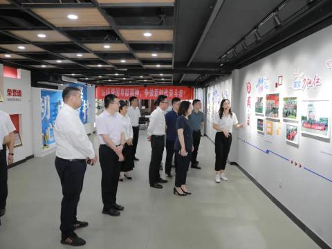團(tuán)省委副書記張迎春來威騰集團(tuán)調(diào)研共青團(tuán)工作