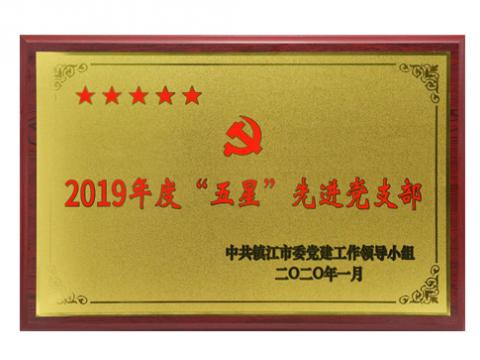 威騰行政黨支部獲評(píng)“五星”先進(jìn)黨支部